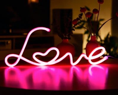 Love LED lampe