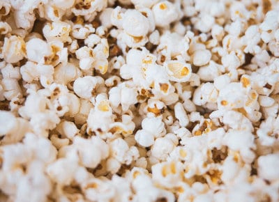 Filmaften med popcorn