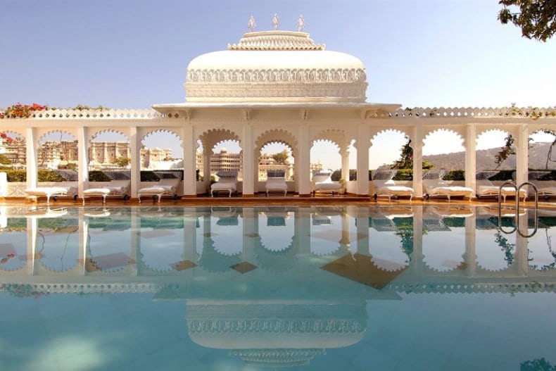 Taj Lake Palace i Indien